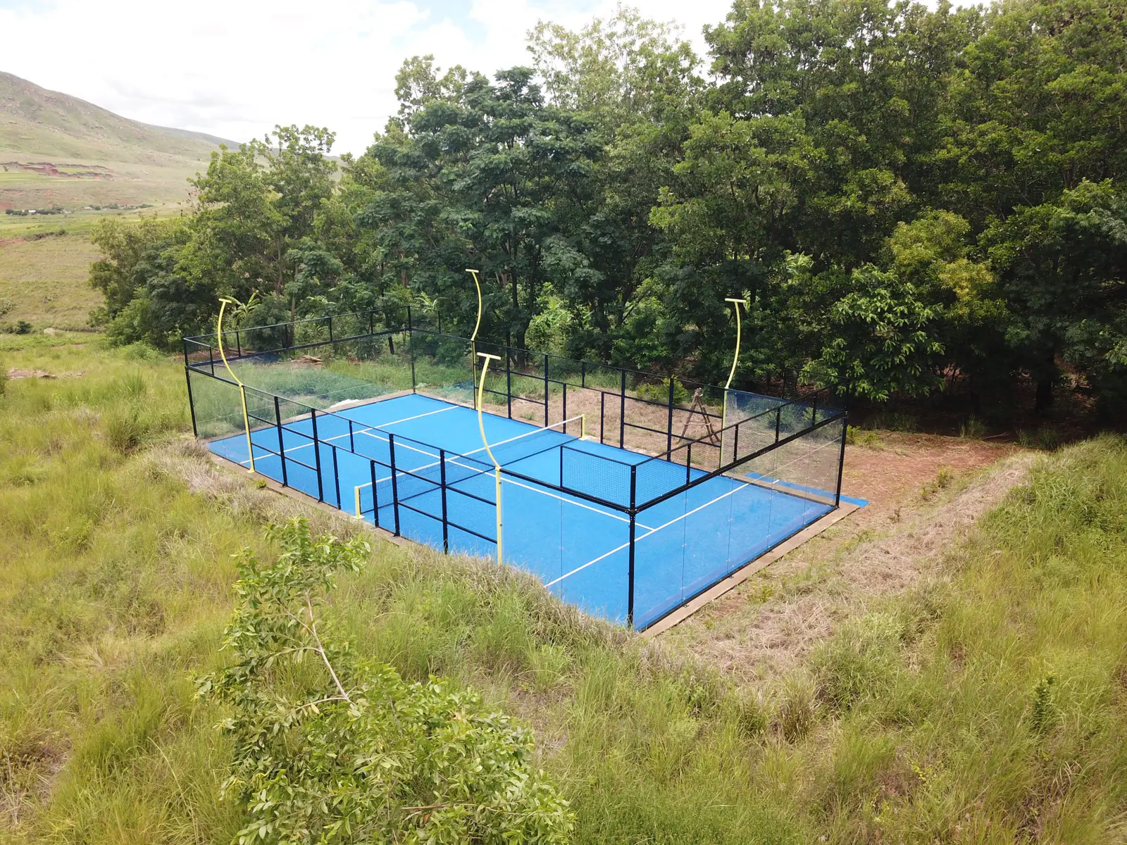 Le terrain de padel de SOA Nest II